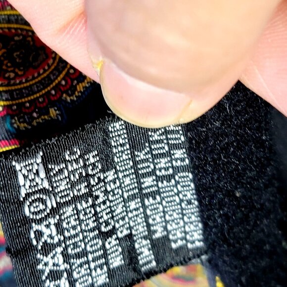 Vtg Chatworth Tie Rack Men's Wool/Silk Paisley print Opera scarf - Picture 10 of 14